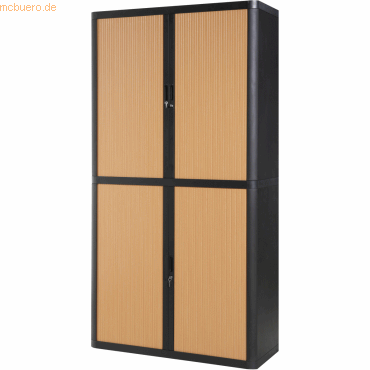 easyOffice Rollladenschrank easyoffice BxTxH 86x37,5x204cm schwarz/buc easyOffice Rollladenschrank easyoffice BxTxH 86x37,5x204cm schwarz/buc von easyOffice
