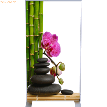 easyOffice Trennwand HxBxT: 180x98x46m Dekor Zen easyOffice Trennwand HxBxT: 180x98x46m Dekor Zen von easyOffice