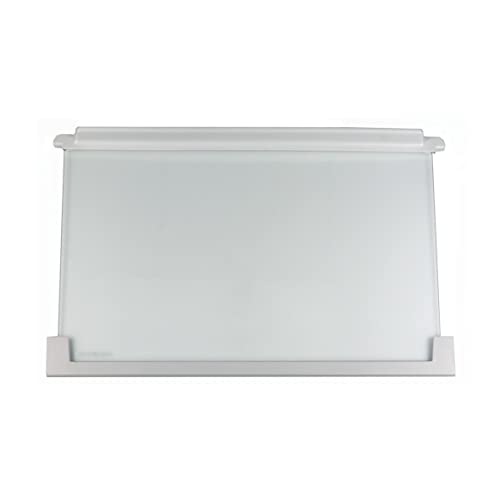 easyPART Kompatibel/Ersatz für Electrolux 225153106/3 NEU Kühlschrank Glasplatte mit Halteleisten AEG 2251531063 von easyPART