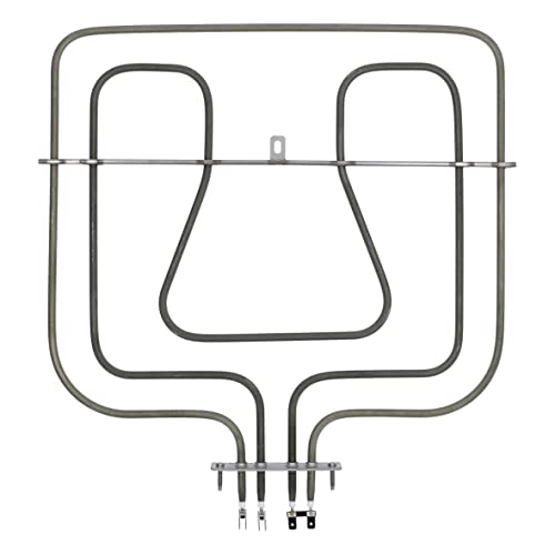 easyPART Kompatibel/Ersatz für IKEA 3970129015 Heizung Heizelement Backofenheizung Oberhitze 800W/1650W Grill 230V Backofen AEG Juno Progress Zanker Zanussi von easyPART