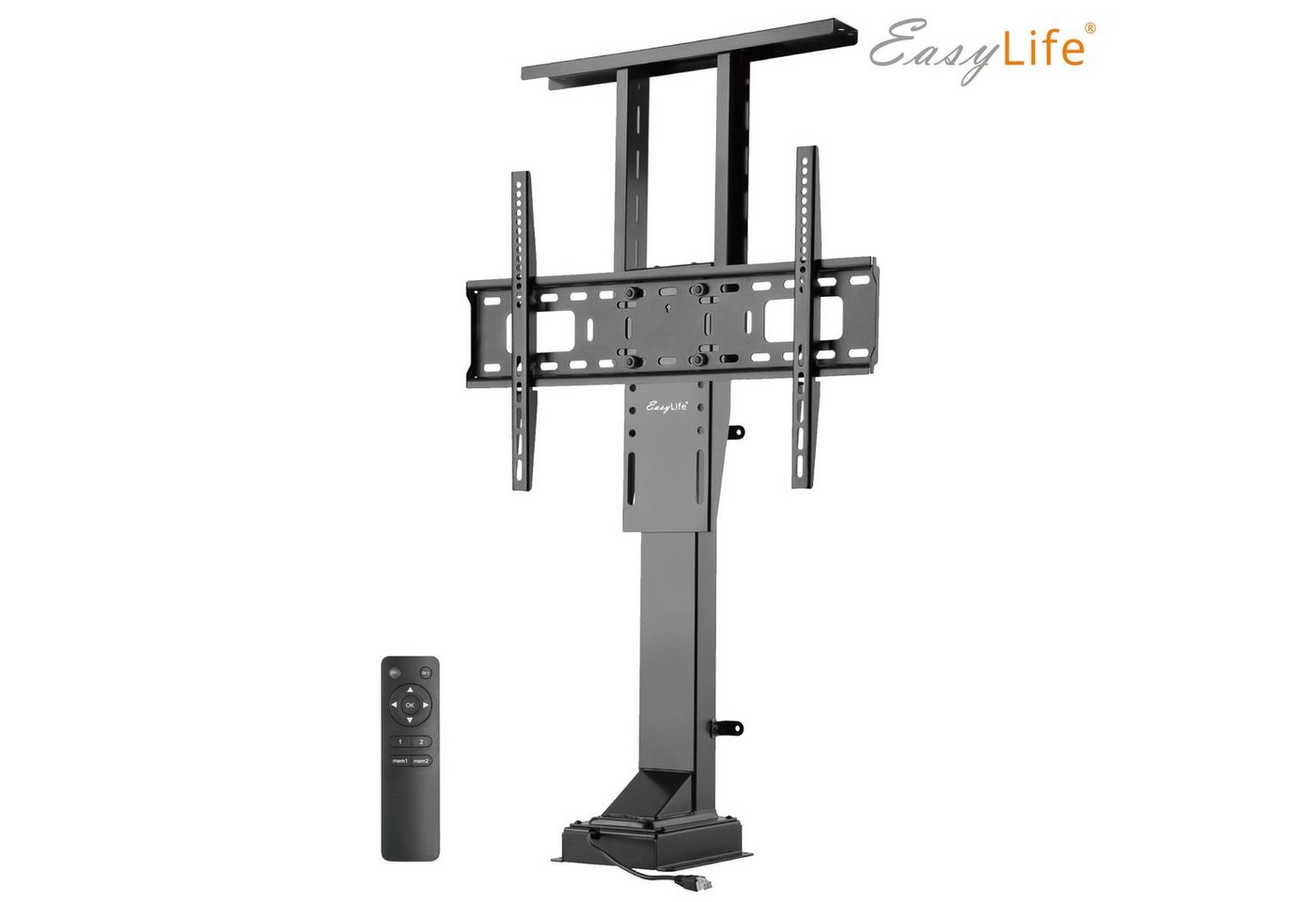 easylife TV Lift / TV Bodenständer elektrisch mit Fernbedienung, 37-65 Zoll, TV-Ständer von easylife