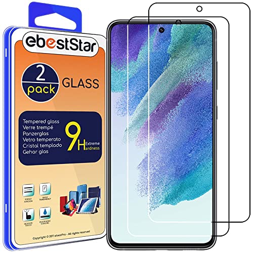 ebestStar - {2 Stück) Panzer Schutz Glas für Samsung Galaxy S21 FE 5G, 3D Displayschutz, 9H gehärte Glas, Abgerundete, Blasenfrei von ebestStar