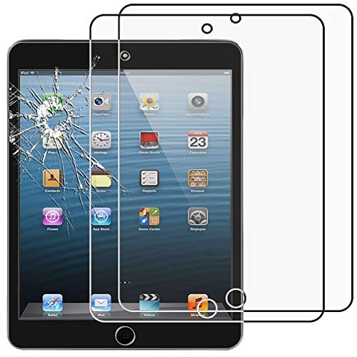 ebestStar - {2 Stück) Panzer Schutz Glas für iPad 4 Retina, iPad 3, iPad 2, 3D Displayschutz, 9H gehärte Glas, Abgerundete, Blasenfrei von ebestStar