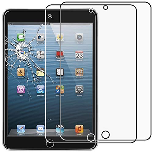 ebestStar - {2 Stück) Panzer Schutz Glas für iPad Mini iPad Mini 1/2/3, 3D Displayschutz, 9H gehärte Glas, Abgerundete, Blasenfrei von ebestStar
