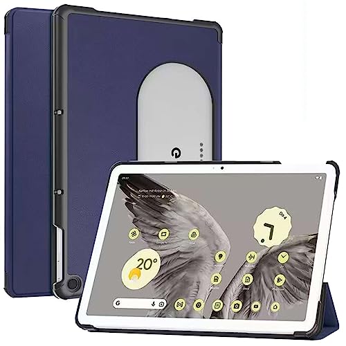ebestStar - Hülle für Google Pixel Tablet, Slim Smart Cover (Ultra Dünn), Schutzhülle Etui, Ständer Case Cover, Dunkelblau von ebestStar