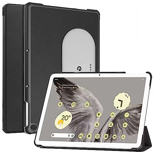 ebestStar - Hülle für Google Pixel Tablet, Slim Smart Cover (Ultra Dünn), Schutzhülle Etui, Ständer Case Cover, Schwarz von ebestStar