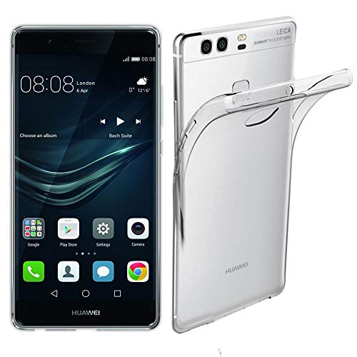 ebestStar - Hülle für Huawei P9, Silikon Handyhülle Cover, Klar TPU Schutzhülle, Slim Handy Case, Transparent von ebestStar