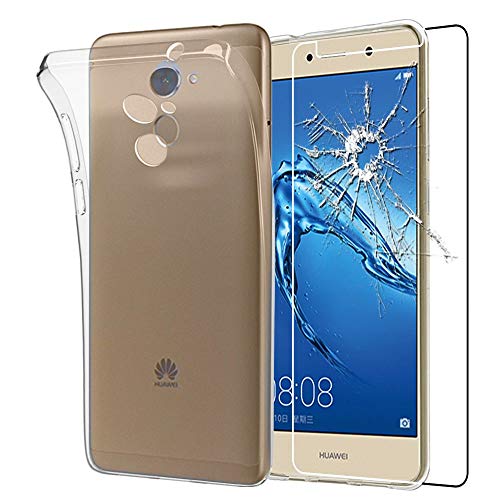 ebestStar - Hülle für Huawei Y7, Silikon Handyhülle Cover, Klar TPU Schutzhülle, Slim Handy Case, Transparent + Panzer Schutz Glas ebestStar - Hülle für Huawei Y7, Silikon Handyhülle Cover, Klar TPU Schutzhülle, Slim Handy Case, Transparent + Panzer Schutz Glas von ebestStar
