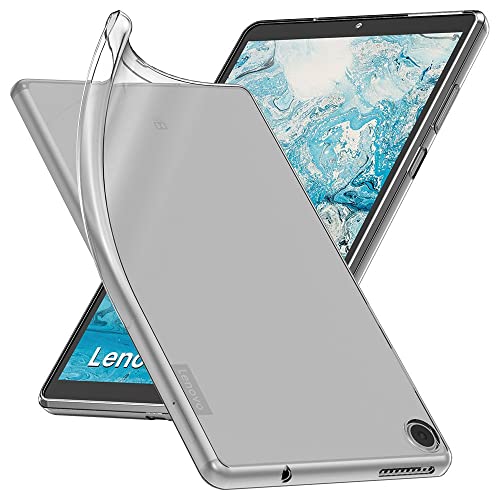 ebestStar - Hülle für Lenovo Tab M8 M8 HD 2019, 2021 (3rd gen), Silikon Handyhülle Cover, Klar TPU Schutzhülle, Slim Handy Case, Transparent von ebestStar