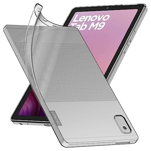 ebestStar - Hülle für Lenovo Tab M9, Silikon Handyhülle Cover, Klar TPU Schutzhülle, Slim Handy Case, Transparent von ebestStar