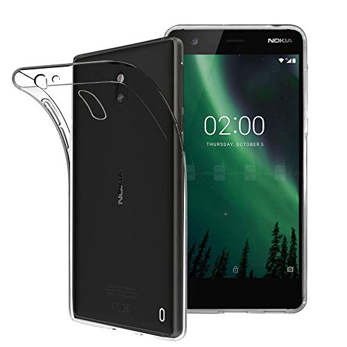 ebestStar - Hülle für Nokia Nokia 2, Silikon Handyhülle Cover, Klar TPU Schutzhülle, Slim Handy Case, Transparent von ebestStar