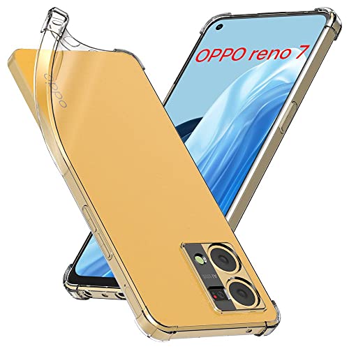ebestStar - Hülle für Oppo Reno7 4G, Silikon Handyhülle, Klar TPU Schutzhülle, verstärkten Rändern und Ecken, Transparent ebestStar - Hülle für Oppo Reno7 4G, Silikon Handyhülle, Klar TPU Schutzhülle, verstärkten Rändern und Ecken, Transparent von ebestStar