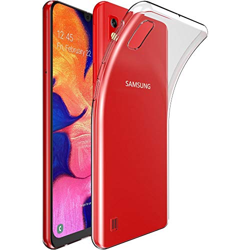 ebestStar - Hülle für Samsung Galaxy A10 SM-A105F, Silikon Handyhülle Cover, Klar TPU Schutzhülle, Slim Handy Case, Transparent von ebestStar