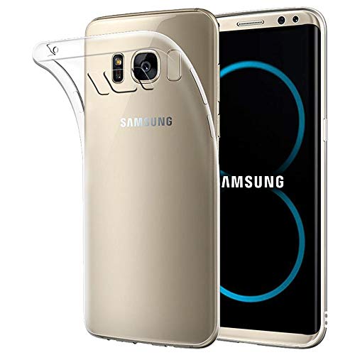 ebestStar - Hülle für Samsung Galaxy S8 S8, Silikon Handyhülle Cover, Klar TPU Schutzhülle, Slim Handy Case, Transparent von ebestStar