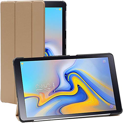 ebestStar - Hülle für Samsung Galaxy Tab A 10.5 (2018) T590 T595, Slim Smart Cover (Ultra Dünn), Schutzhülle Etui, Ständer Case Cover, Gold von ebestStar