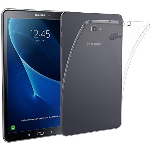 ebestStar - Hülle für Samsung Galaxy Tab A6 Tab A 10.1 (2018, 2016) T580 T585, Silikon Handyhülle Cover, Klar TPU Schutzhülle, Slim Handy Case, Transparent von ebestStar