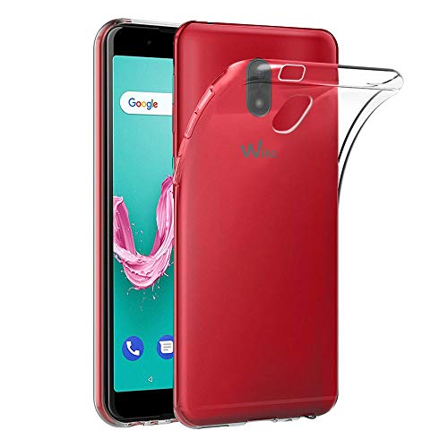 ebestStar - Hülle für Wiko Lenny 5, Silikon Handyhülle Cover, Klar TPU Schutzhülle, Slim Handy Case, Transparent von ebestStar