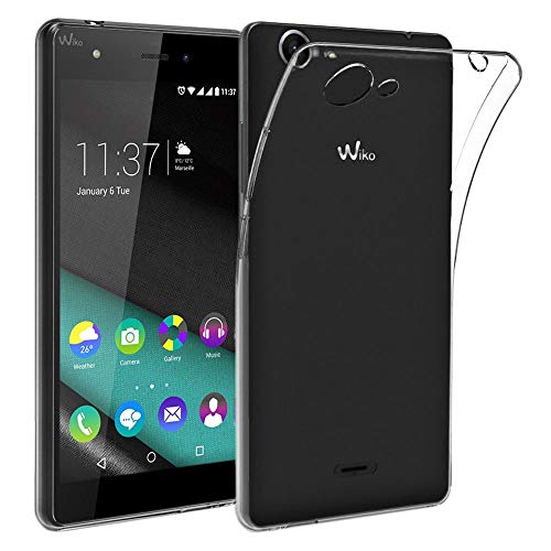 ebestStar - Hülle für Wiko Pulp 4G, Silikon Handyhülle Cover, Klar TPU Schutzhülle, Slim Handy Case, Transparent von ebestStar