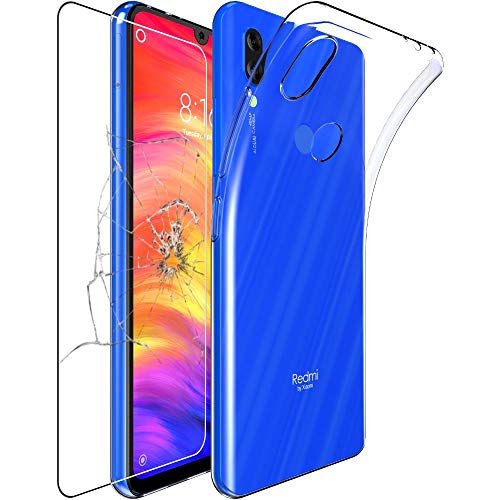 ebestStar - Hülle für Xiaomi Redmi Note 7 Note 7 Pro, Silikon Handyhülle Cover, Klar TPU Schutzhülle, Slim Handy Case, Transparent + Panzer Schutz Glas ebestStar - Hülle für Xiaomi Redmi Note 7 Note 7 Pro, Silikon Handyhülle Cover, Klar TPU Schutzhülle, Slim Handy Case, Transparent + Panzer Schutz Glas von ebestStar