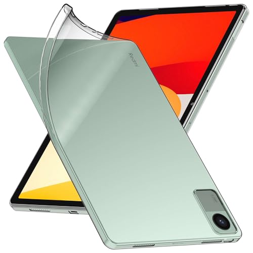 ebestStar - Hülle für Xiaomi Redmi Pad SE, Silikon Handyhülle Cover, Klar TPU Schutzhülle, Slim Handy Case, Transparent von ebestStar