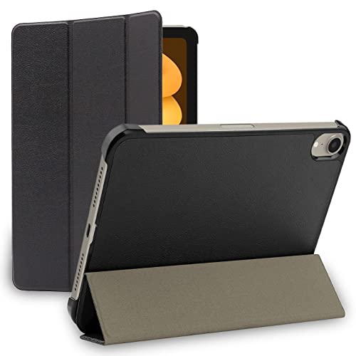 ebestStar - Hülle für iPad Mini 2021 8.3'' (6 gen), Slim Smart Cover (Ultra Dünn), Schutzhülle Etui, Ständer Case Cover, Schwarz von ebestStar