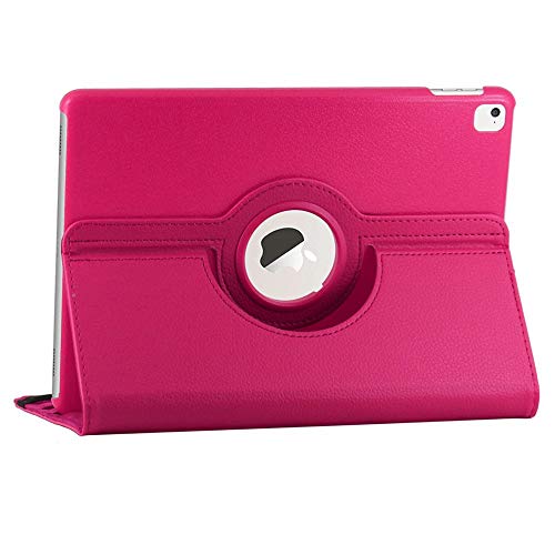 ebestStar - Hülle für iPad Pro 9.7 (2016), Drehbar Schutzhülle, PU-Lederhülle, Rotierende Ständer Etui, Rotating Case Cover, Pink von ebestStar