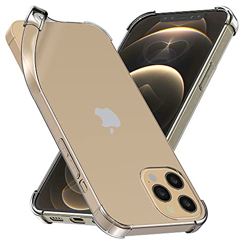 ebestStar - Hülle für iPhone 12 Pro Max, Silikon Handyhülle, Klar TPU Schutzhülle, verstärkten Rändern und Ecken, Transparent ebestStar - Hülle für iPhone 12 Pro Max, Silikon Handyhülle, Klar TPU Schutzhülle, verstärkten Rändern und Ecken, Transparent von ebestStar