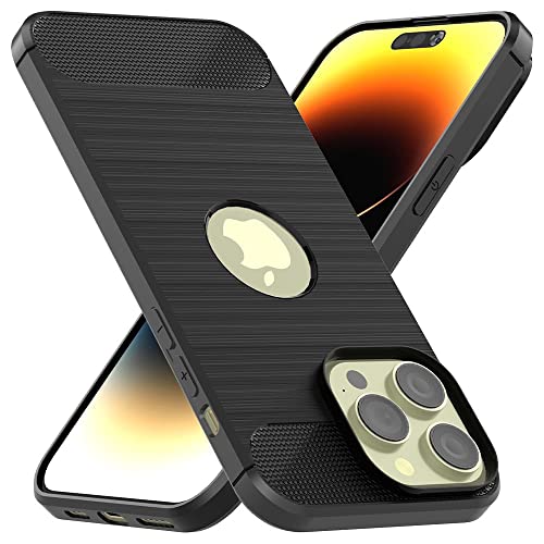 ebestStar - Hülle für iPhone 14 Pro Max, Silikon Handyhülle Cover, Carbon Fiber Texture Schutzhülle, Schwarz ebestStar - Hülle für iPhone 14 Pro Max, Silikon Handyhülle Cover, Carbon Fiber Texture Schutzhülle, Schwarz von ebestStar