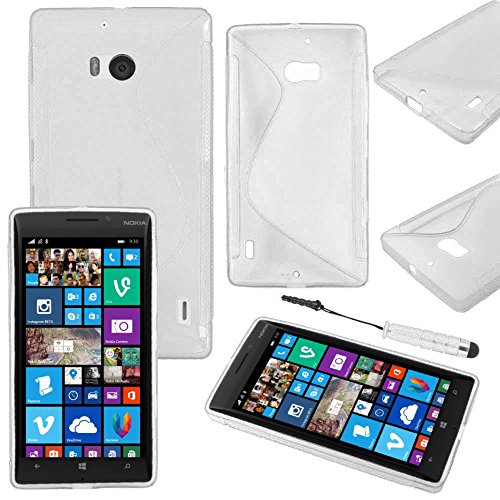 ebestStar - kompatibel mit Nokia Lumia 930 Hülle Flex Silikongel Handyhülle, Klar TPU Schutzhülle, S-line + Mini Stift, Transparent ebestStar - kompatibel mit Nokia Lumia 930 Hülle Flex Silikongel Handyhülle, Klar TPU Schutzhülle, S-line + Mini Stift, Transparent von ebestStar