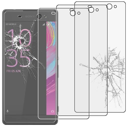 ebestStar - kompatibel mit Sony Xperia XA Ultra Panzer Schutz Glas (x3 Stück) XA Ultra/Dual Schutzfolie, 9H gehärte Schutzglas, HD Displayschutz, Ultrabeständig von ebestStar