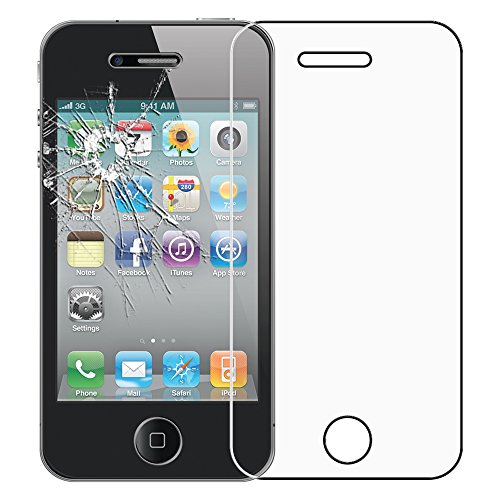 ebestStar - kompatibel mit iPhone 4 Panzer Schutz Glas iPhone 4S Schutzfolie, 9H gehärte Schutzglas, HD Displayschutz, Ultrabeständig ebestStar - kompatibel mit iPhone 4 Panzer Schutz Glas iPhone 4S Schutzfolie, 9H gehärte Schutzglas, HD Displayschutz, Ultrabeständig von ebestStar