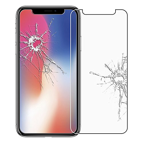 ebestStar - kompatibel mit iPhone X Panzer Schutz Glas iPhone XS Schutzfolie, 9H gehärte Schutzglas, HD Displayschutz, Ultrabeständig von ebestStar