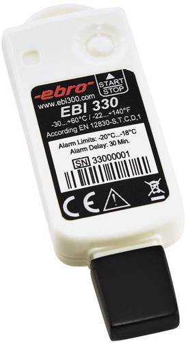 Ebro 1340-6332 EBI 330-T30 Temperatur-Datenlogger Messgröße Temperatur -30 bis 60°C von ebro