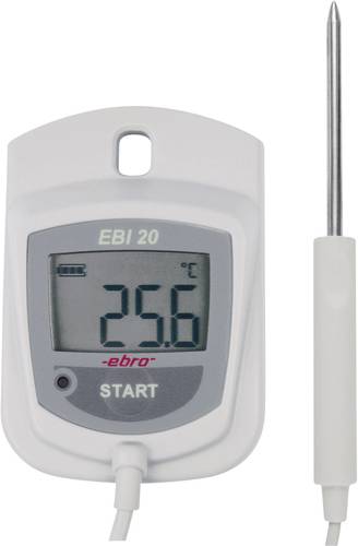 Ebro 1601-0010-Z EBI 20-TF Temperatur-Datenlogger Messgröße Temperatur 0 bis 100°C Ebro 1601-0010-Z EBI 20-TF Temperatur-Datenlogger Messgröße Temperatur 0 bis 100°C von ebro