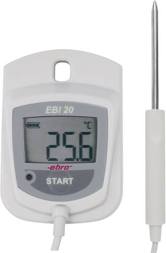 Ebro 1601-0010-Z EBI 20-TF Temperatur-Datenlogger Messgröße Temperatur 0 bis 100°C von ebro