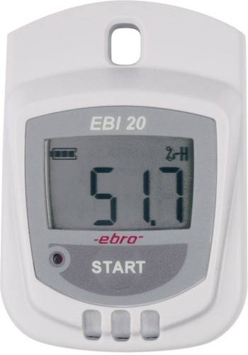 Ebro 1601-0044-Z EBI 20-TH1 Multi-Datenlogger Messgröße Luftfeuchtigkeit, Temperatur -30 bis +70° von ebro