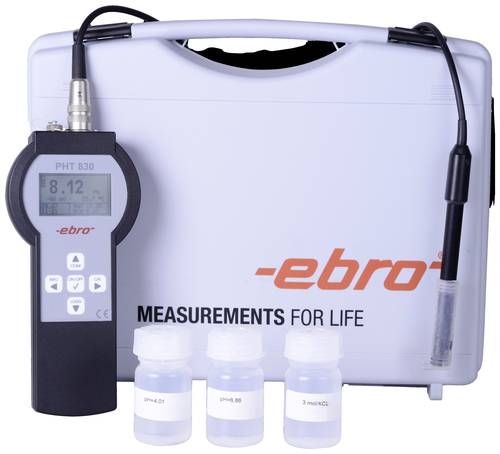 Ebro PHT 830 Set 2 pH-Messgerät pH-Wert, Temperatur Ebro PHT 830 Set 2 pH-Messgerät pH-Wert, Temperatur von ebro