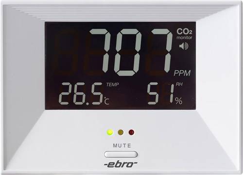Ebro RM 100 Kohlendioxid-Messgerät 0 - 3000 ppm mit Temperaturmessfunktion Ebro RM 100 Kohlendioxid-Messgerät 0 - 3000 ppm mit Temperaturmessfunktion von ebro