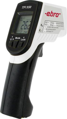 Ebro TFI 550 Infrarot-Thermometer Optik 30:1 -60 - +550°C Kontaktmessung Ebro TFI 550 Infrarot-Thermometer Optik 30:1 -60 - +550°C Kontaktmessung von ebro