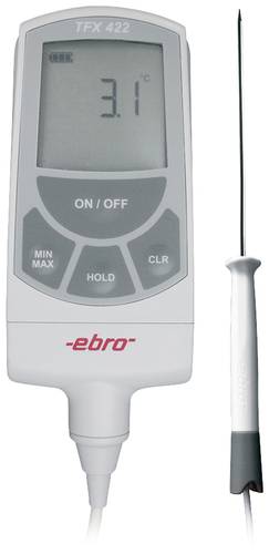 Ebro TFX 422C-60 Einstichthermometer (HACCP) Messbereich Temperatur -50 bis 200°C HACCP-konform von ebro