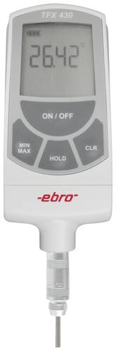 Ebro TFX 430 + TPX 130 Temperatur-Messgerät -100 - +400°C mit starrem Fühler Ebro TFX 430 + TPX 130 Temperatur-Messgerät -100 - +400°C mit starrem Fühler von ebro