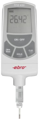 Ebro TFX 430 + TPX 330 Temperatur-Messgerät -70 - +400°C mit starrem Fühler Ebro TFX 430 + TPX 330 Temperatur-Messgerät -70 - +400°C mit starrem Fühler von ebro