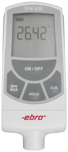 Ebro TFX 430 Temperatur-Messgerät -100 - +400°C mit starrem Fühler von ebro