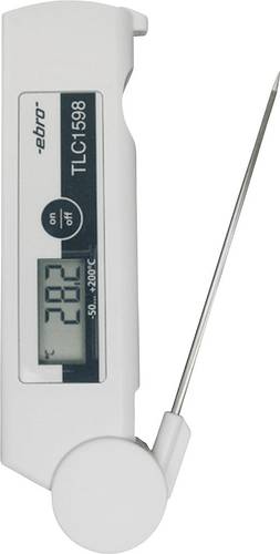 Ebro TLC 1598 Einstichthermometer (HACCP) Messbereich Temperatur -50 bis 200°C Fühler-Typ Pt1000 H von ebro