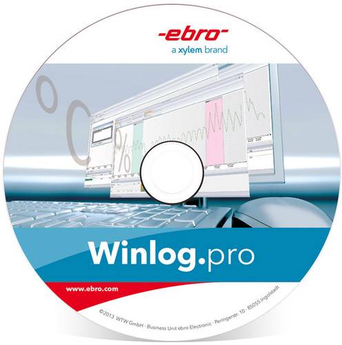 Ebro Winlog.pro Mess-Software Passend für Marke (Messgeräte-Zubehör) Ebro EBI 10, EBI 11, EBI 12, von ebro