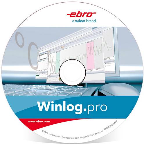 Ebro Winlog.pro Mess-Software Passend für Marke (Messgeräte-Zubehör) Ebro EBI 10, EBI 11, EBI 12, von ebro