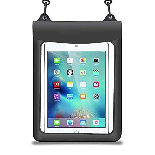 Wasserdichte Schutzhülle für Tablet und iPad, für Samsung Galaxy Tab S9 S8 S7 11 Zoll Tab A9 A8 10.5 A7 10.4 Tab S6 10.5 / iPad Air 10.5 iPad 10.2 / Microsoft Surface Go 4 3 2 10.5 (schwarz) von ebuymore