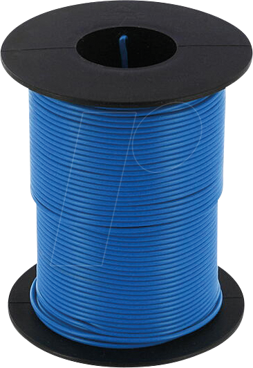 ECON KL025BL50 - Kupferlitze 0,25qmm blau Spule 50m ECON KL025BL50 - Kupferlitze 0,25qmm blau Spule 50m von econ Connect
