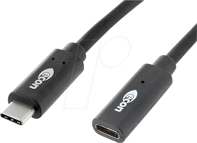 ECON U32CCF1SW - USB 20 Gb/s Kabel, C Stecker auf C Buchse, 1 m ECON U32CCF1SW - USB 20 Gb/s Kabel, C Stecker auf C Buchse, 1 m von econ Connect