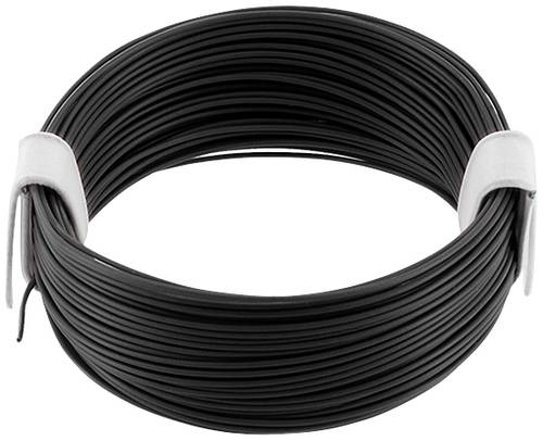 Econ connect KL004SW10 Litze 1 x 0.04mm² Schwarz 10m von econ Connect